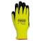 Magid Coated Gloves, Sandy Nitrile, 4 Abrasion Level, Hi-Viz Yellow, 1 PR PPD540-9 - alternate 2